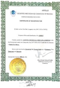 certificate of incorporation